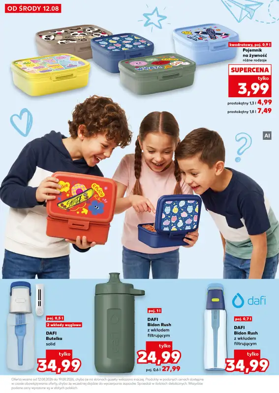Kaufland - gazetka promocyjna Oferta Kaufland - do Szkoły! od środy 12.08 do środy 19.08 - strona 7