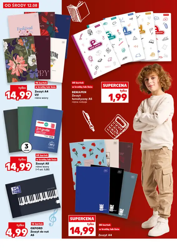 Kaufland - gazetka promocyjna Oferta Kaufland - do Szkoły! od środy 12.08 do środy 19.08 - strona 8