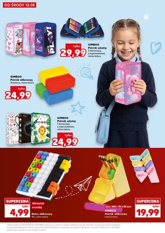 Kaufland - gazetka promocyjna Oferta Kaufland - do Szkoły! od środy 12.08 do środy 19.08 - strona 31