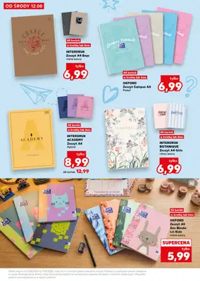 Kaufland - gazetka promocyjna Oferta Kaufland - do Szkoły! od środy 12.08 do środy 19.08 - strona 9