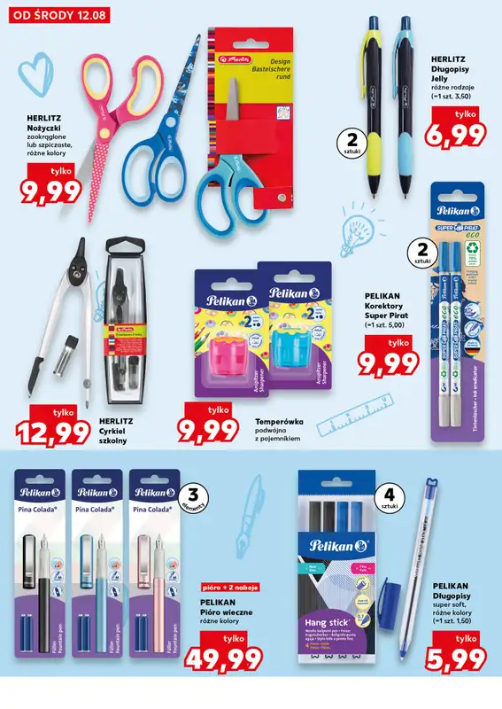 Kaufland - gazetka promocyjna Oferta Kaufland - do Szkoły! od środy 12.08 do środy 19.08 - strona 24