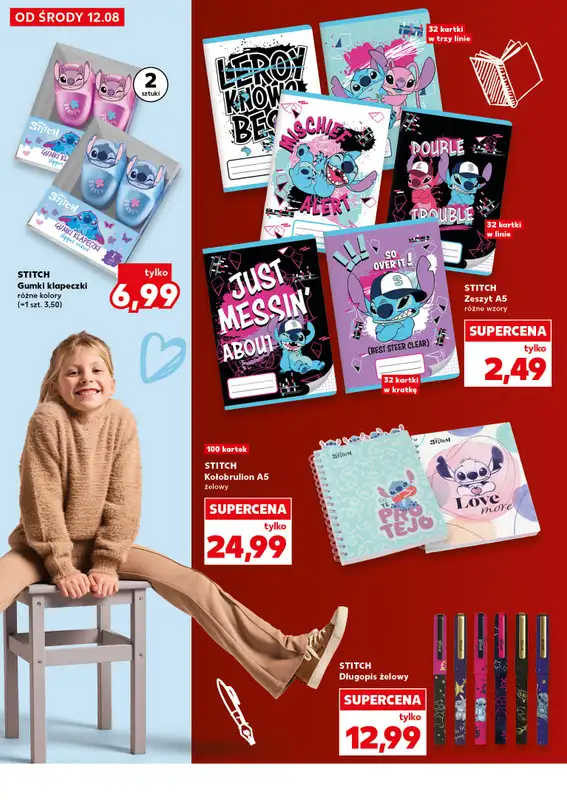 Kaufland - gazetka promocyjna Oferta Kaufland - do Szkoły! od środy 12.08 do środy 19.08 - strona 22