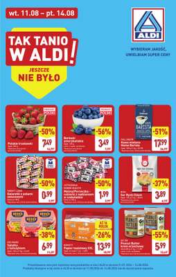 Aldi - gazetka promocyjna Wybrane produkty w super cenach Aldi! od wtorku 11.08 do piątku 14.08