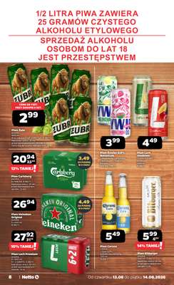 Netto - gazetka promocyjna Gazetka Spożywcza od czwartku 13.08 do piątku 14.08 - strona 8