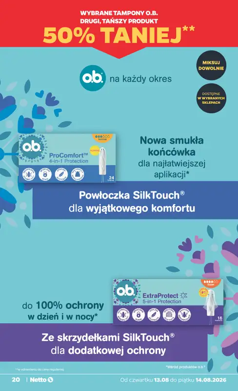 Netto - gazetka promocyjna Gazetka Spożywcza od czwartku 13.08 do piątku 14.08 - strona 20