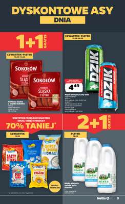 Netto - gazetka promocyjna Gazetka Spożywcza od czwartku 13.08 do piątku 14.08 - strona 3