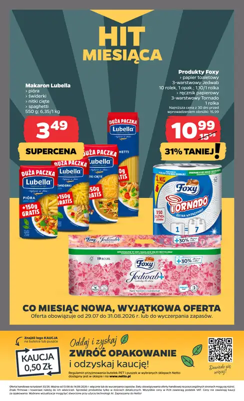Netto - gazetka promocyjna Gazetka Spożywcza od czwartku 13.08 do piątku 14.08 - strona 22