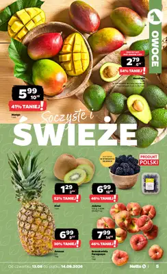 Netto - gazetka promocyjna Gazetka Spożywcza od czwartku 13.08 do piątku 14.08 - strona 5