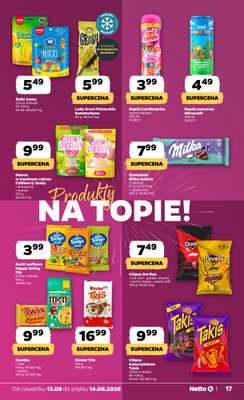 Netto - gazetka promocyjna Gazetka Spożywcza od czwartku 13.08 do piątku 14.08 - strona 17