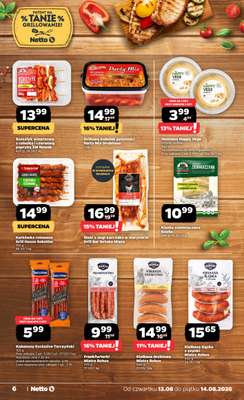Netto - gazetka promocyjna Gazetka Spożywcza od czwartku 13.08 do piątku 14.08 - strona 6