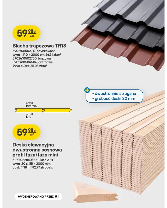 Castorama - gazetka promocyjna Termomodernizacja od środy 12.08 do niedzieli 23.08 - strona 18