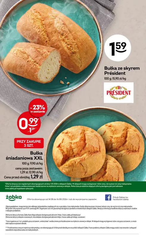 Żabka - gazetka promocyjna Gazetka weekendowa od piątku 14.08 do niedzieli 16.08 - strona 10