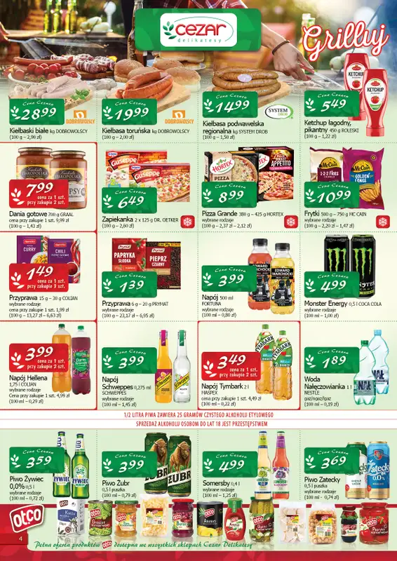 CEZAR Delikatesy - gazetka promocyjna Gazetka od czwartku 13.08 do środy 26.08 - strona 5