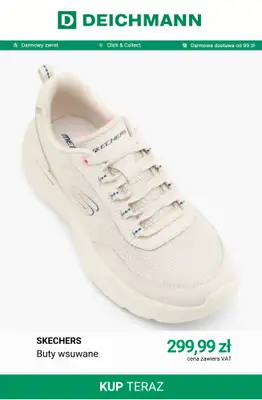 Deichmann - gazetka promocyjna -20% na nieprzecenione produkty Skechers od wtorku 11.08 do poniedziałku 17.08 - strona 6