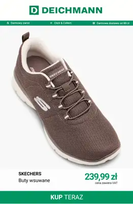 Deichmann - gazetka promocyjna -20% na nieprzecenione produkty Skechers od wtorku 11.08 do poniedziałku 17.08 - strona 2