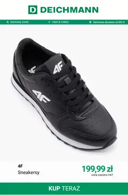 Deichmann - gazetka promocyjna Nowa kolekcja 4F od środy 12.08  - strona 3