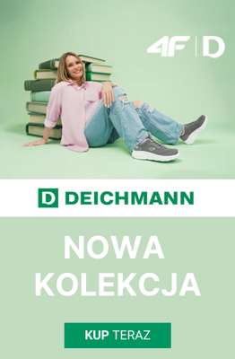 Deichmann - gazetka promocyjna Nowa kolekcja 4F od środy 12.08 