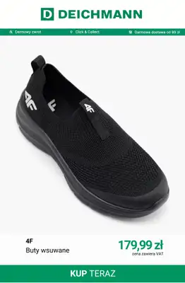 Deichmann - gazetka promocyjna Nowa kolekcja 4F od środy 12.08  - strona 8