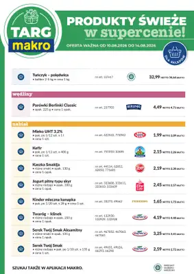 Makro - gazetka promocyjna Targ MAKRO - oferta świeża w super cenach! od wtorku 11.08 do piątku 14.08 - strona 7