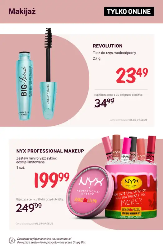 Rossmann - gazetka promocyjna Promocje TYLKO ONLINE od wtorku 11.08 do środy 19.08 - strona 3