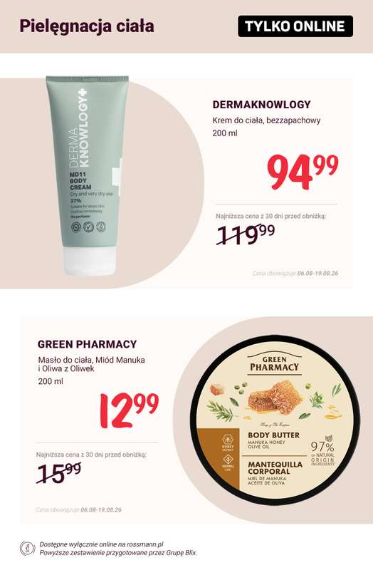 Rossmann - gazetka promocyjna Promocje TYLKO ONLINE od wtorku 11.08 do środy 19.08 - strona 6