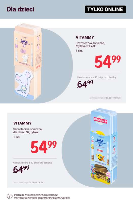 Rossmann - gazetka promocyjna Promocje TYLKO ONLINE od wtorku 11.08 do środy 19.08 - strona 10