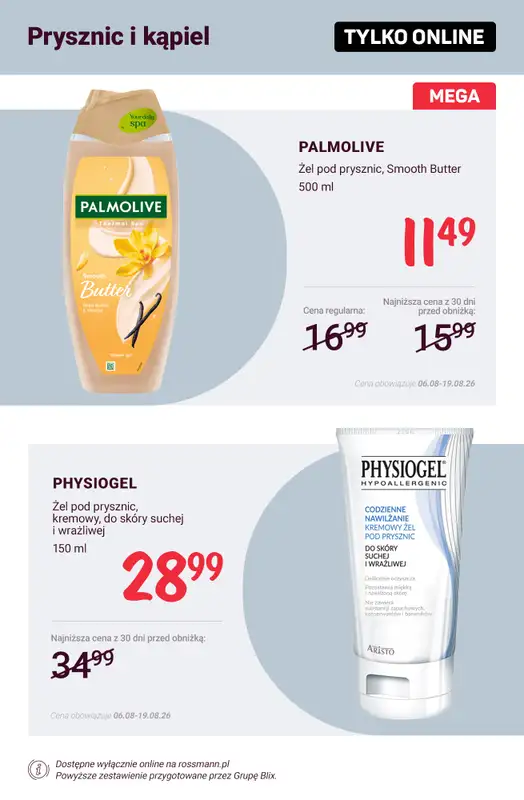Rossmann - gazetka promocyjna Promocje TYLKO ONLINE od wtorku 11.08 do środy 19.08 - strona 9