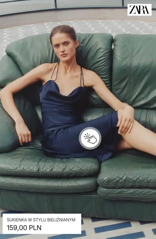 Zara - gazetka promocyjna Sukienki bieliźniane od środy 12.08  - strona 6