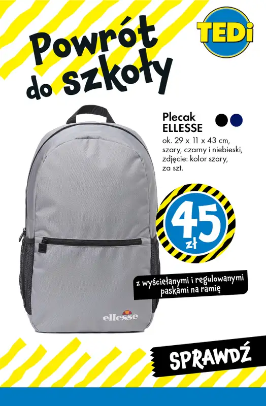 Tedi - gazetka promocyjna Wyprawka szkolna w supercenach! od środy 12.08 do soboty 15.08 - strona 6