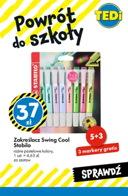 Tedi - gazetka promocyjna Wyprawka szkolna w supercenach! od środy 12.08 do soboty 15.08 - strona 4