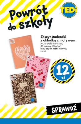Tedi - gazetka promocyjna Wyprawka szkolna w supercenach! od środy 12.08 do soboty 15.08 - strona 8