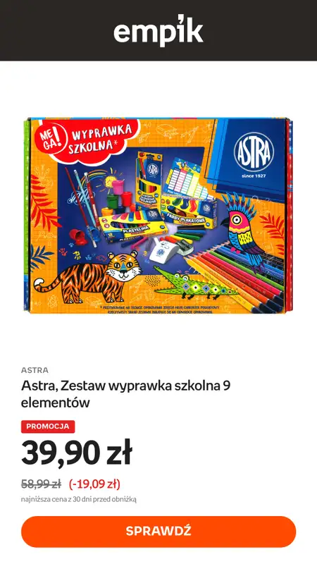 Empik - gazetka promocyjna Back to school - oferta on-line od środy 12.08 do soboty 22.08 - strona 7