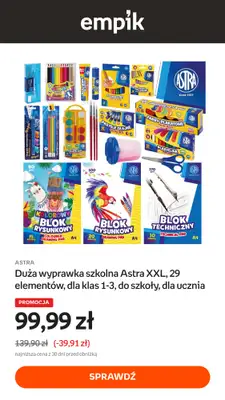 Empik - gazetka promocyjna Back to school - oferta on-line od środy 12.08 do soboty 22.08 - strona 6