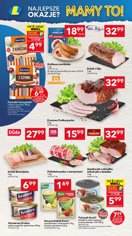 LEWIATAN - gazetka promocyjna Mamy TO w Lewiatanie – woj. lubelskie od czwartku 13.08 do środy 19.08 - strona 2