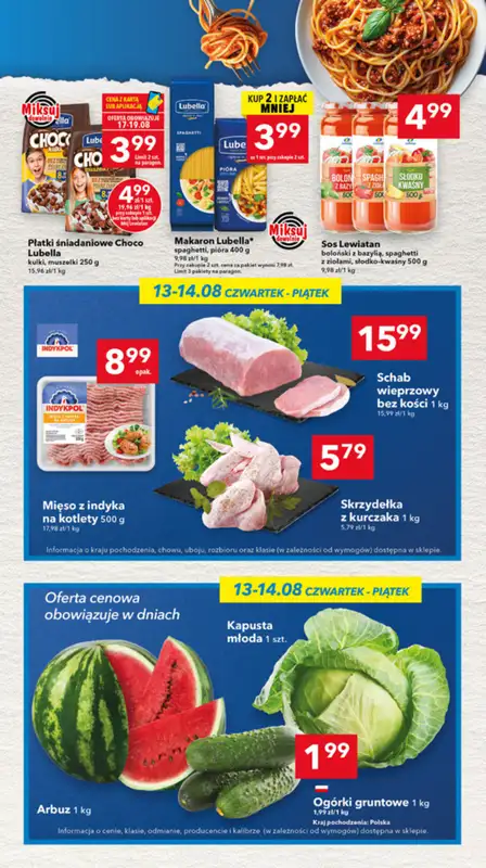 LEWIATAN - gazetka promocyjna Mamy TO w Lewiatanie – woj. lubelskie od czwartku 13.08 do środy 19.08 - strona 3