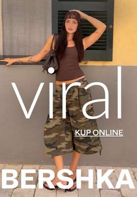 Bershka - gazetka promocyjna Viralowe stylizacje od wtorku 11.08 