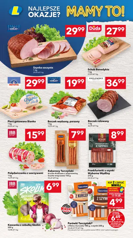 LEWIATAN - gazetka promocyjna Mamy TO w Lewiatanie – woj. mazowieckie od czwartku 13.08 do środy 19.08 - strona 2
