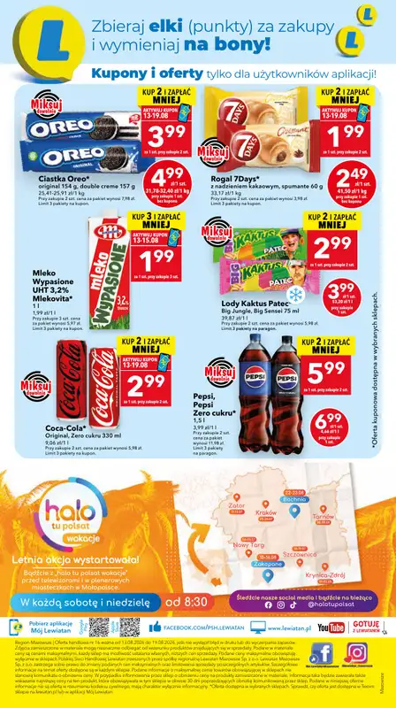 LEWIATAN - gazetka promocyjna Mamy TO w Lewiatanie – woj. mazowieckie od czwartku 13.08 do środy 19.08 - strona 8