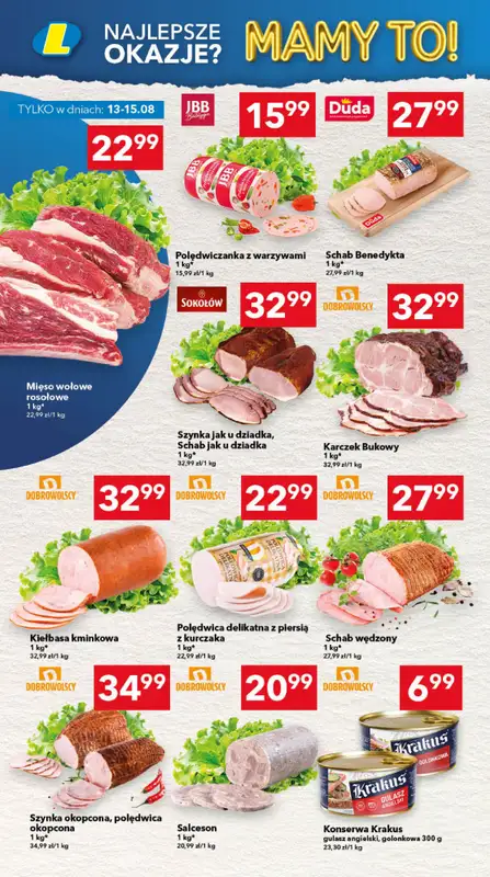LEWIATAN - gazetka promocyjna Mamy TO w Lewiatanie – woj. opolskie od czwartku 13.08 do środy 19.08 - strona 2
