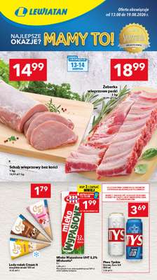 LEWIATAN - gazetka promocyjna Mamy TO w Lewiatanie – woj. podlaskie od czwartku 13.08 do środy 19.08