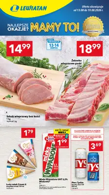 LEWIATAN - gazetka promocyjna Mamy TO w Lewiatanie – woj. podlaskie od czwartku 13.08 do środy 19.08