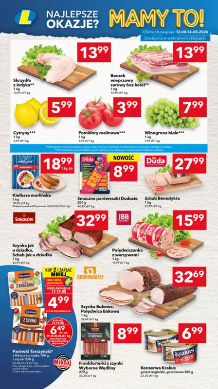 LEWIATAN - gazetka promocyjna Mamy TO w Lewiatanie – woj. wielkopolskie od czwartku 13.08 do środy 19.08 - strona 2