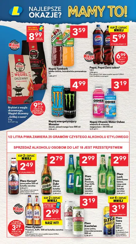 LEWIATAN - gazetka promocyjna Mamy TO w Lewiatanie – Zachód od czwartku 13.08 do środy 19.08 - strona 6