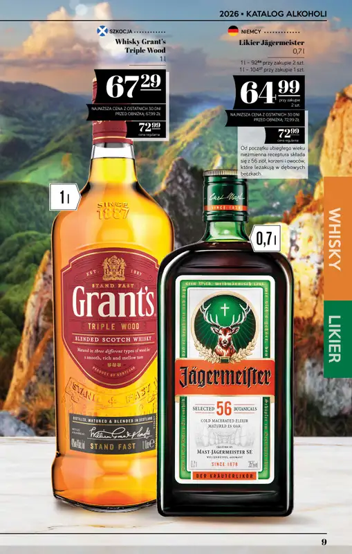 POLOmarket - gazetka promocyjna Katalog alkoholi  do środy 26.08 - strona 9