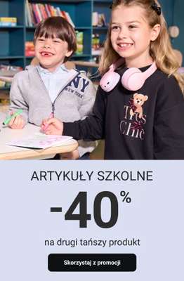 Smyk - gazetka promocyjna Artykuły szkolne: -40% na drugi tańszy produkt od wtorku 11.08 do czwartku 13.08