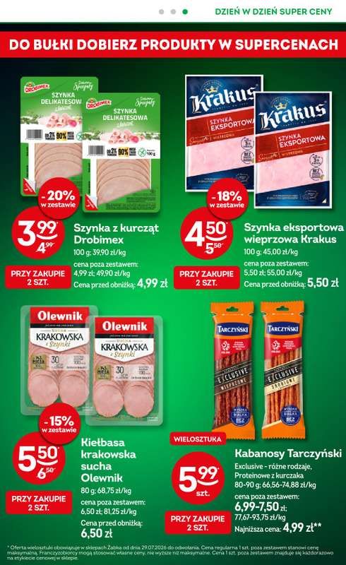 Żabka - gazetka promocyjna Gazetka Spożywcza od środy 12.08 do wtorku 25.08 - strona 6