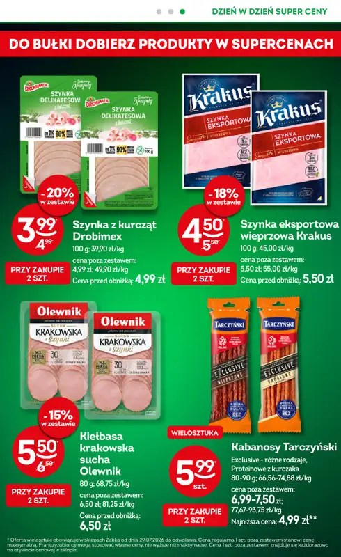 Żabka - gazetka promocyjna Gazetka Spożywcza od środy 12.08 do wtorku 25.08 - strona 6