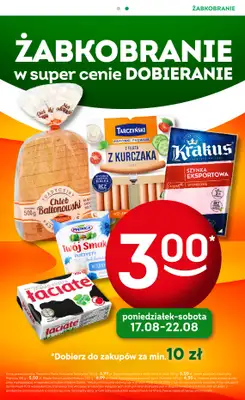 Żabka - gazetka promocyjna Gazetka Spożywcza od środy 12.08 do wtorku 25.08 - strona 3