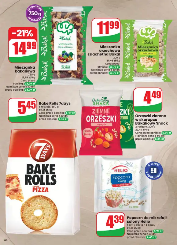 Dino - gazetka promocyjna Gazetka 33 / 2026 od środy 12.08 do wtorku 18.08 - strona 64
