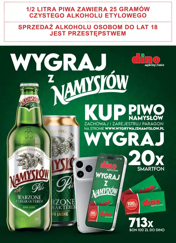 Dino - gazetka promocyjna Gazetka 33 / 2026 od środy 12.08 do wtorku 18.08 - strona 60